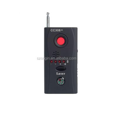 China ABS CC308+ Wireless Hidden Camera RF Scanner Detector Spy Camera Finder Insect Detector for sale