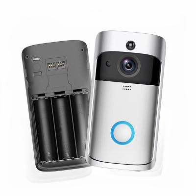 China Ring Doorbell Smart Wifi Doorbell Camera V5 720P Integrated Camera Intercom Wireless Camera for sale