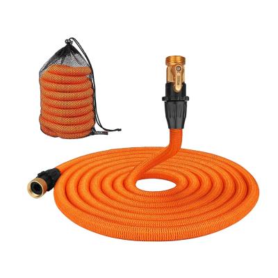 China Best Latex Adjustable Durable Dual Core Expandable Garden Hose Nozzle for sale