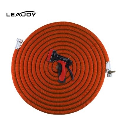 China LEAJOY Adjustable Magic Hose Garden Water Expanding Hose With Spray Nozzle for sale