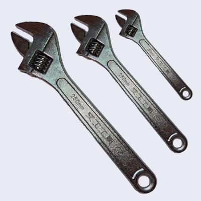 China Hot Selling High Quality Carbon Steel Adjustable Wrench For Equipment Installation for sale