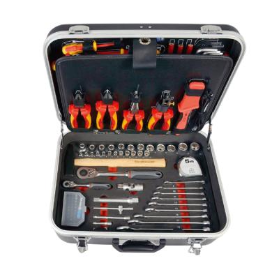 China Competitive Price Portable Universal ABS 131pcs Tool Kit Case Aluminum Tool Kit for sale