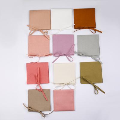 China Custom Luxury Smell Proof Drawstring Fin Wrap Microfiber Jewelry Packaging Pouch With Logo 8.5*8.5cm for sale