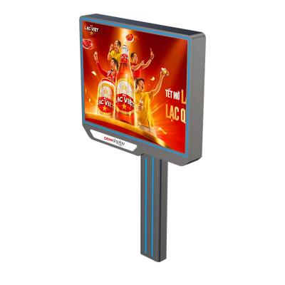 China Custom p6 8000nits IP65 waterproof advertising display outdoor led billboard 4G system with HDMI for sale