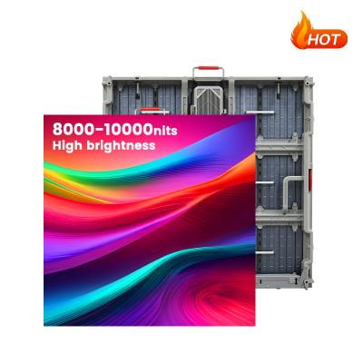 China Commercial 960x960mm LED Outdoor Screen, P5 P6.67 P8 P10, IP68 Waterproof, 8000-10000nits for Public & Event Displays for sale