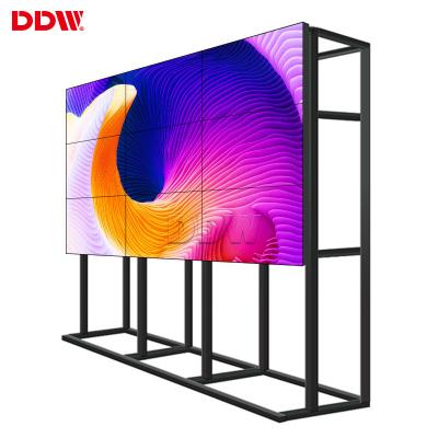 China 46 DDW LCD Video Wall 1.7mm Ultra Narrow Bezel For Shopping Mall DP Loop Out for sale