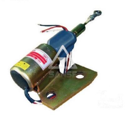 China High Quality Excavator Shut Off Solenoid 3991168 SA-4735-24 For R130 Excavator Parts Power Shut Off Solenoid for sale