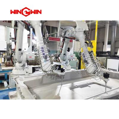 China High efficiency robot system cnc waterjet cutting waterjet cutting machine for sale