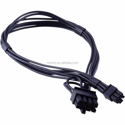 China Motorcycle Mini 6 Pin 8 Pin PCIe PCIe Video Card Power Cable For Apple Mac Pro Tower for sale