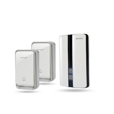 China 2019 ABS Plastic High Trend Long Distance Wireless Remote Control Doorbell With Receivers for sale