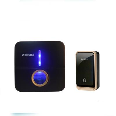 China ABS Plastic New Product Wireless Doorbell For UK Type 51 Inland 1000ft Tunes Chain Doorbell Self Powered for sale