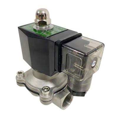 China Factory Price General High Quality Skycity DN15-DN50 Stainless Steel Solenoid Water Valve AC 220v for sale