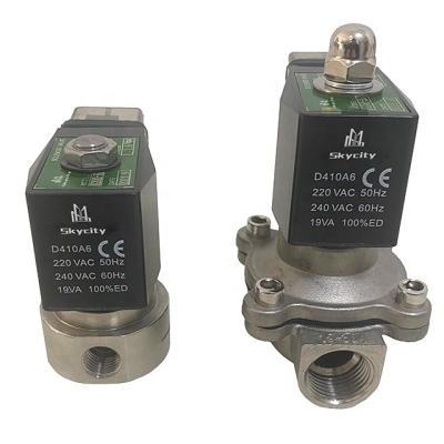 China General Skycity Export Type Normally Narrow Long Life Span Solenoid Valve Normally Open 3 Inch Solenoid Valve for sale