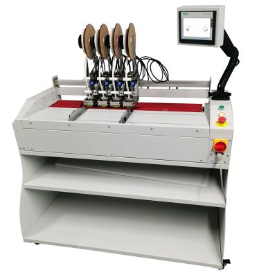 China Building Material Stores RMD # TMP 1060 # factory outlet # high quality semi automatic high speed double side tape applicator machine / taping machine for sale