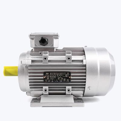 China MS Series 380v Asynchronous Electric AC Motor Totally Enclosed Low Torque 1.5kw 2hp Three Phase High Induction for sale