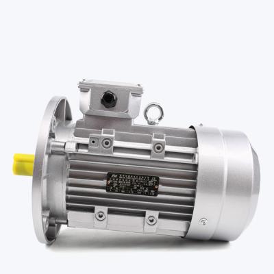 China Best quality cheap powerful three phase asynchronous electric 380v 3kw ac motor totally enclosed with aluminum housing for sale