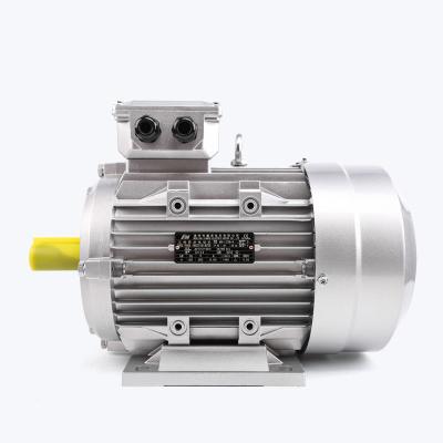 China China 3hp 3 phase 15hp 7.5kw totally enclosed three phase squirrel cage induction motor for rice mill for sale