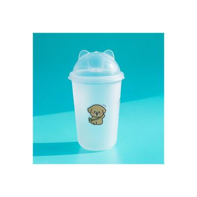 China Disposable Eco Friendly Manufacturers Direct Selling 480Ml Capacity Cups Frostd Injection Molding Plastic Cup for sale