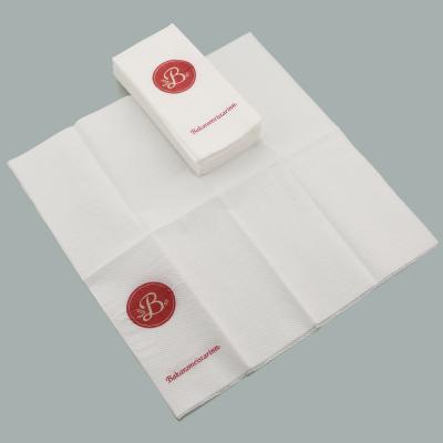 China Printing Paper Dinner Napkin 1/8 Times White Custom Dinner Napkin Personalized Dinner Napkins for sale