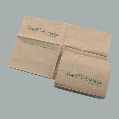 China Unbleached Brown Paper Towel Biodegradable Brown Disposable Paper Towel for sale