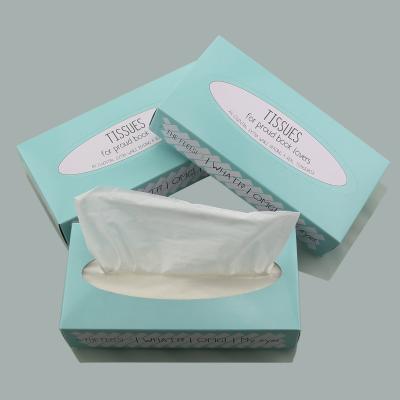 China Soft Box Tissue Box Tissue 2ply Facial Tissue for sale