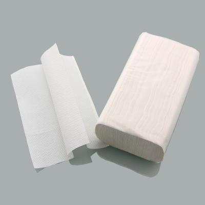 China Z N Ply Hand Towel White Biodegradable And Compostable White Ply Paper Hand Towel High Water Absorption for sale