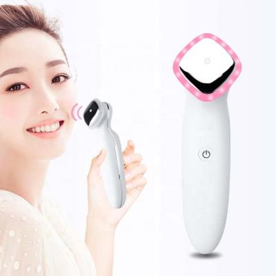 China Blood Vessel Removal Multifunctional Facial Massager Device RF Therapy Handheld Blue Red Light Weight Facial Equipment for sale