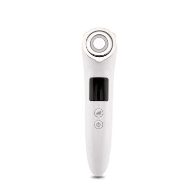 China 2021 Face Lift Anti Wrinkle Face Lift Skin Tightening EMS LED Photon Therapy Facial Massager RF Beauty Device for sale