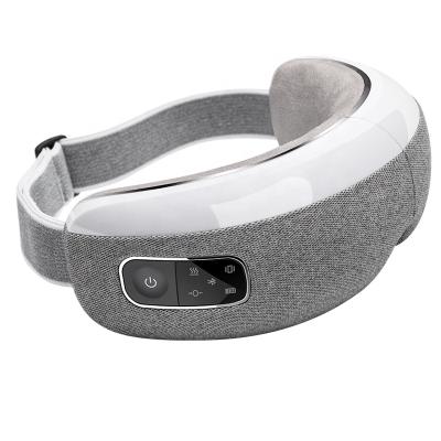 China Comfortable Hot Selling Portable Foldable Wireless Remote Massager Eye Mask Air Vibration Electric Eye Care Massager for sale