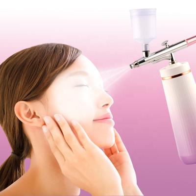 China New design home use beauty SPA portable high pressure oxygen facial injection water skin tightening jet oxygent for sale