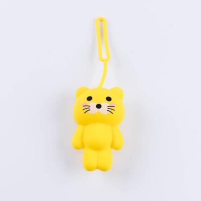 China Wholesale Cute Silicone Waterproof Material Friendly Material Purse Lovely Silicone Bear Key Coin Pouch For Key As Accessories for sale