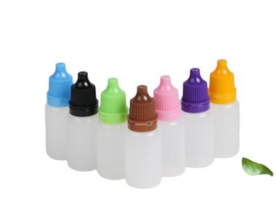 China Non-Toxic Empty Plastic Squeezable Dropper Bottles 5ml Squeezable Eye Drop Bottle (EDB1) for sale