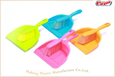 China Deluxe Handled Brush and Dustpan Brush TRP Finishing Pan Edge for sale