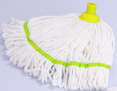 China Deck White Refill 600g Microfiber Mop / commercial floor mops for sale