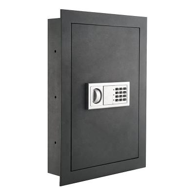 China Office Home Bank Use Digital Wall Top Flat Electronic Locking Safe Box For Jewelry Security for sale