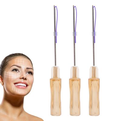 China Auro adult thread best beauty consumables tensor fios facial lft face nose blunt suture lifting cannula absorbable pdo thread for sale