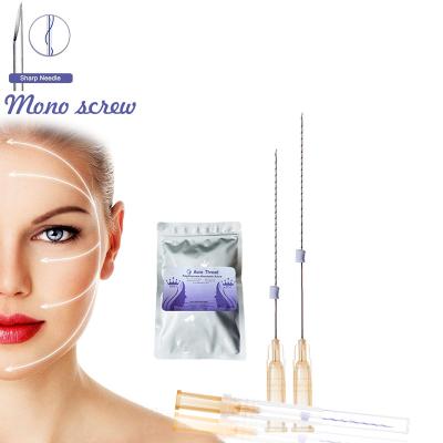 China Wrinkle Remover Adult Facial Massage Lifting Screw 30G 25mm Soft Mono Tensores PDO Thread Face Lift For Medical Beauty for sale