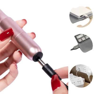 China 30000RPM Rechargeable Electric Portable Nail Drill Machine With Nail Drill Bit Set For Beauty XY-022 for sale