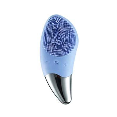 China DEEPLY CLEANING Cheapest Silicon Skin Face Cleansing Sonic Rechargeable Rotating Facial Cleansing Brush Tool with Massage Beauty Device for sale