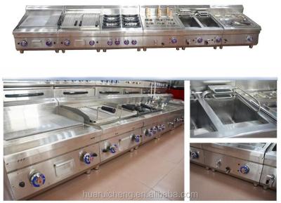 China Heavy Duty Commercial Restaurant Kitchen Table Top Stainless Steel Commercial Cooking Equipment for sale