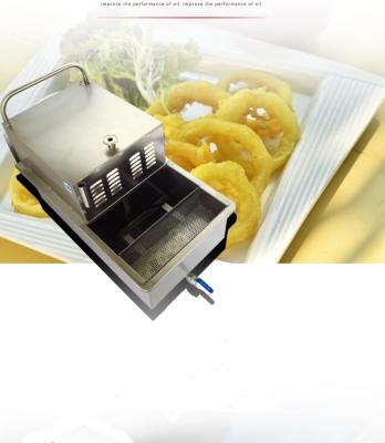 China Hotels Heavy Duty Fast Food Kitchen Deep Fryer Oil Filter Machine for sale