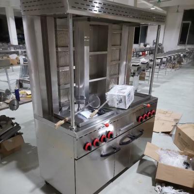 China Meat Cooking Largest Stainless Steel Commercial Automatic Shawarma Machine for sale