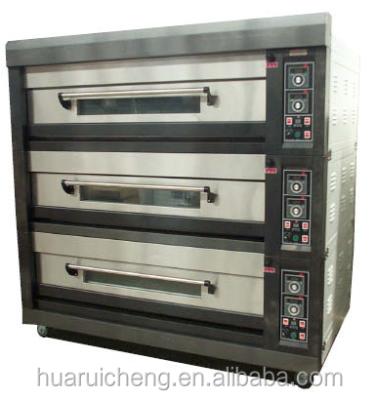 China Commercial Heavy Duty 3 Layer Electric Deck Oven Bakery Room Bakery Equipment for sale