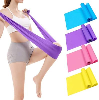 China Theraband Frontier Eco-Friend Latex Yoga Exercise Home Free Fitness and Bodybuilding Stretch Training Thera Band Stripe for sale