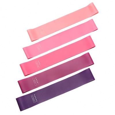 China High Elastic Sports Hip Band Resistance Bands With Customize Logo for sale