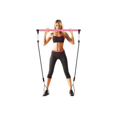 China High Quality Detachable Design Push Up Bars Adjustable Pilates Bar 51*13*6CM for sale