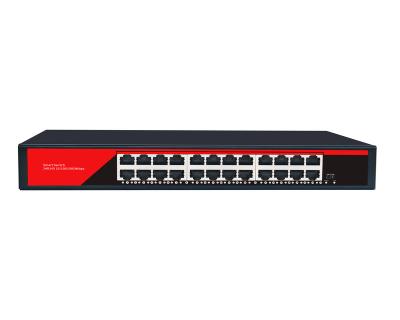 China CCTV Surveillance Security System 24 Port 10/100/1000 Mbps Gigabit Ethernet Switch OEM/ODM/SKD for sale