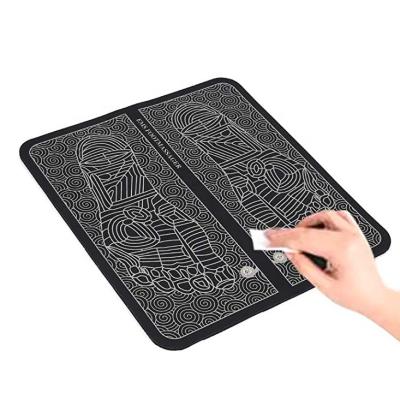 China Rechargeable Foot Customize Mat Massage Acupuncture Back Foot Mat Massager For Health Care for sale