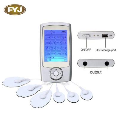 China Electronic Muscle Stimulator Ten EMS Ten Unit Pulse Massager for Muscle Stiffness, Soreness, Chronic Pain and Stress - Mini Muscle Stimulator for sale