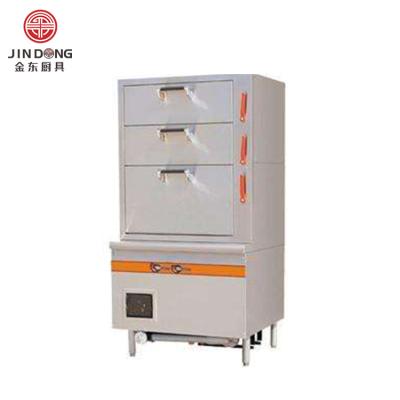 China Food Shop Commercial Kitchen Equipment  Intelligent Control Stainless Steel Electric Steam Cabinet Steam Machine for sale